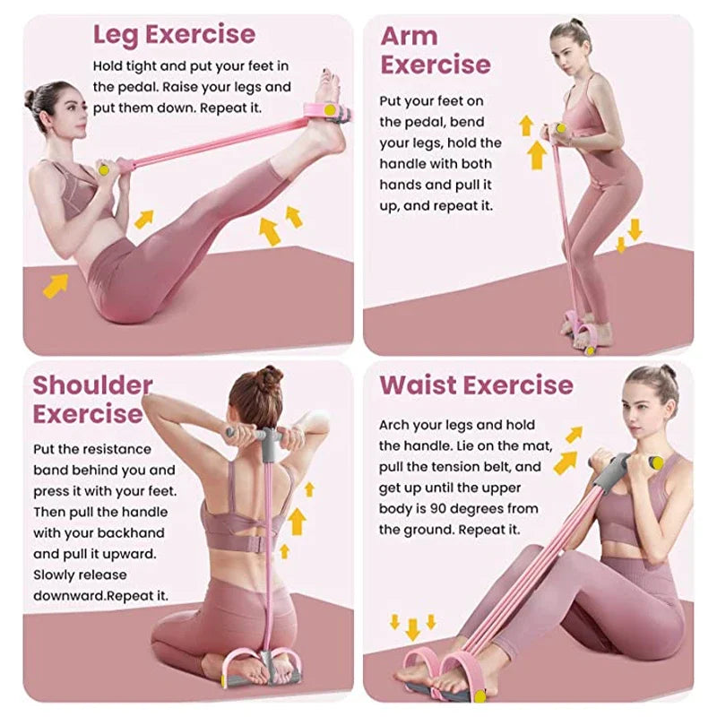 Resistance Bands Yoga Pedal Puller Resistance
