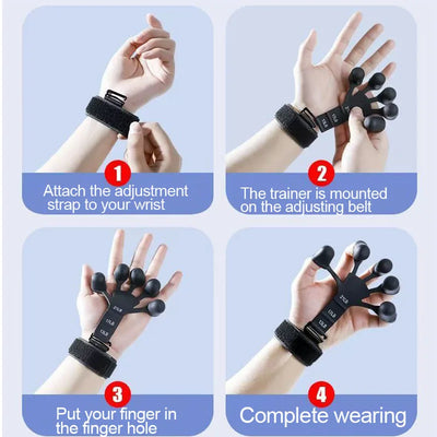 Silicone Grip Training and Exercise Finger