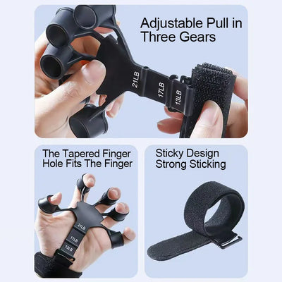 Silicone Grip Training and Exercise Finger