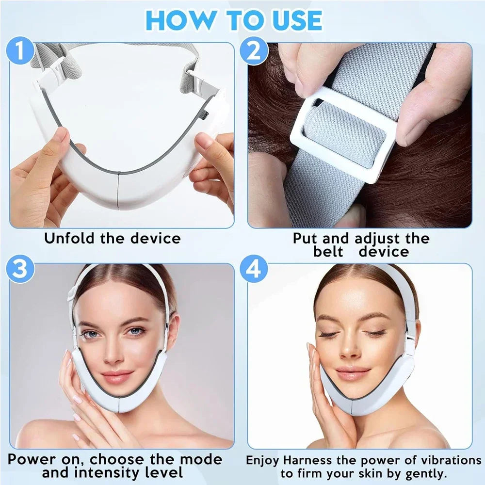 One Set Electric Face Massager Intensity