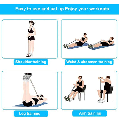 Resistance Bands Yoga Pedal Puller Resistance
